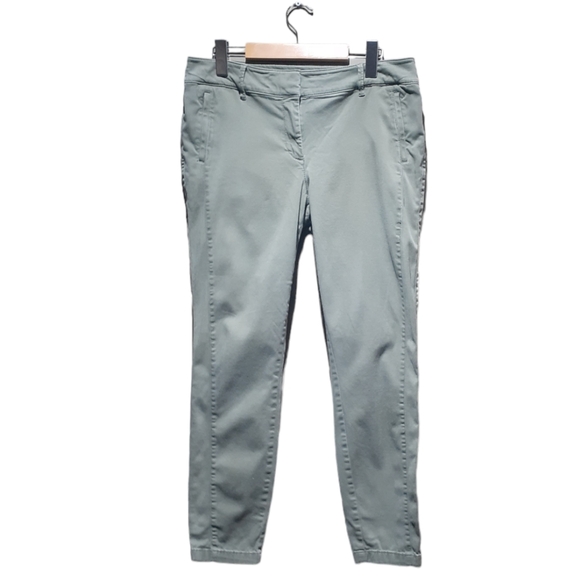 Loft (Ann Taylor) Women's Marisa Pants Green Size 8 - Picture 2 of 8